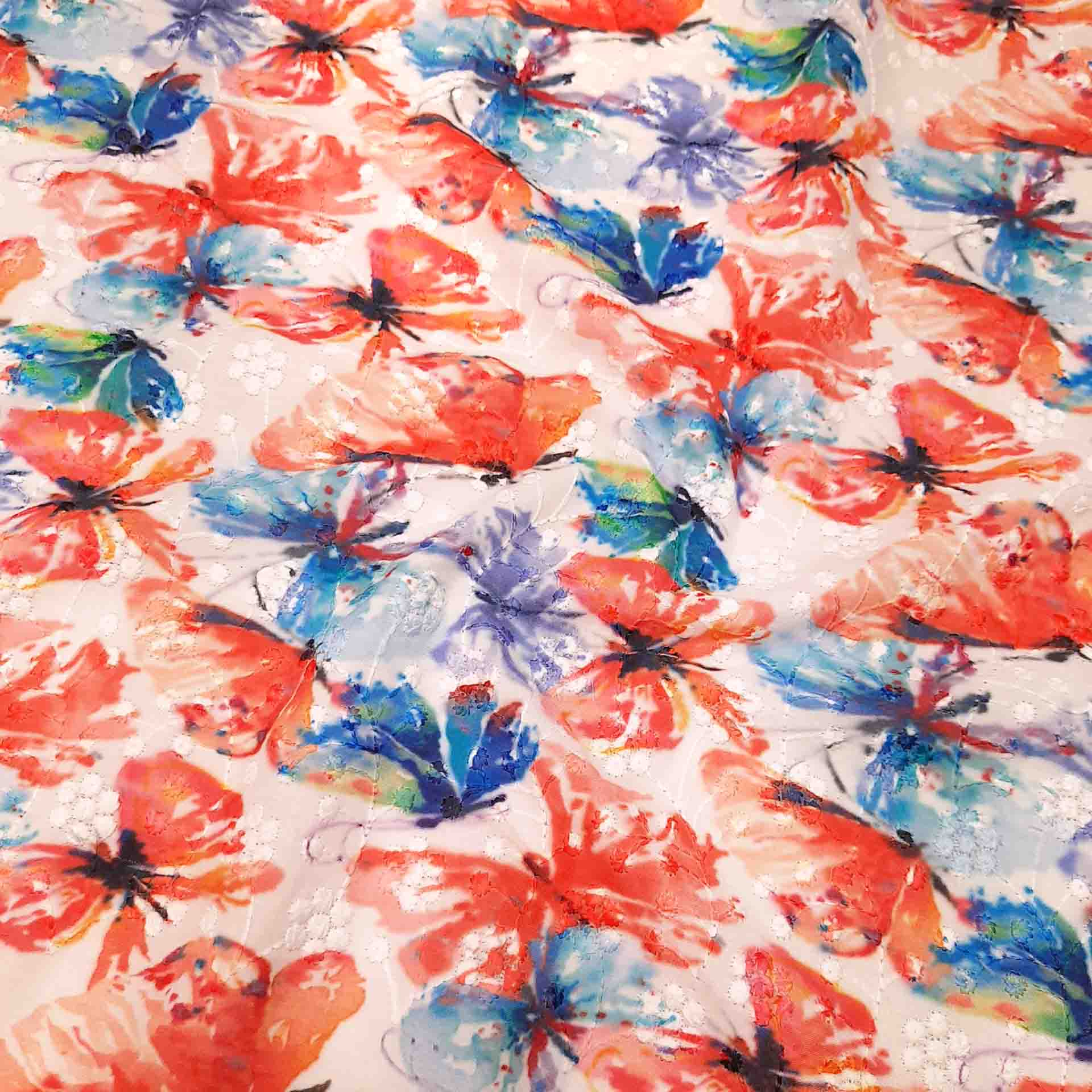 پارچه خامه دوزی پرینت 74